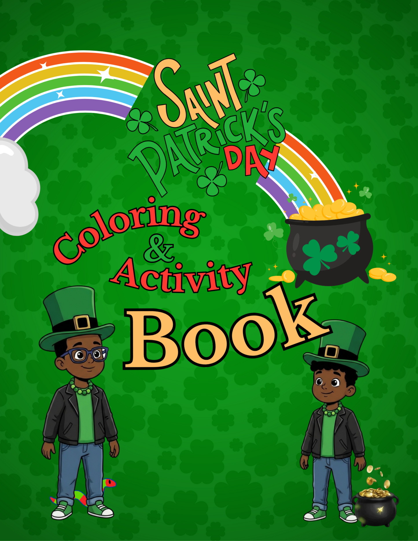 St. Patrick's Day Coloring & Activity Book | Little Rs Adventures