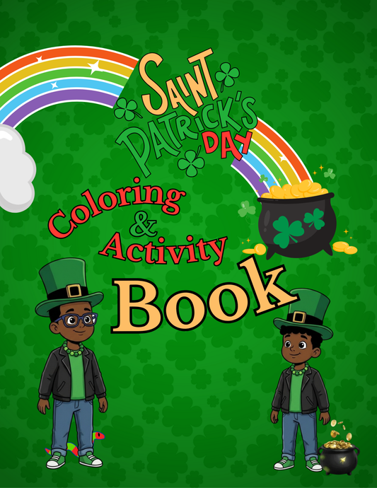 St. Patrick's Day Coloring & Activity Book | Little Rs Adventures