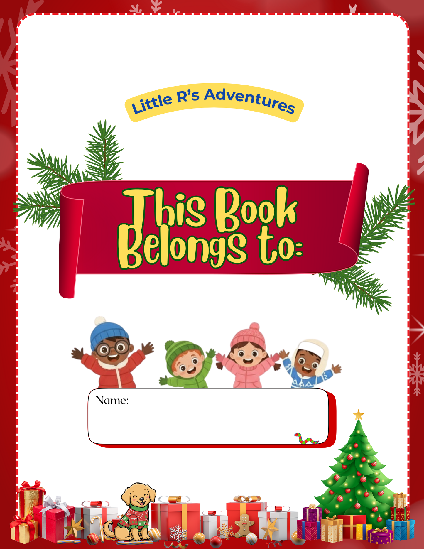 Christmas Coloring and Activity Printable Book | Little Rs Adventures