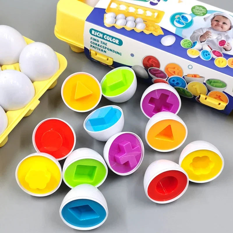 Montessori Sensory Eggs | Little Rs Adventures
