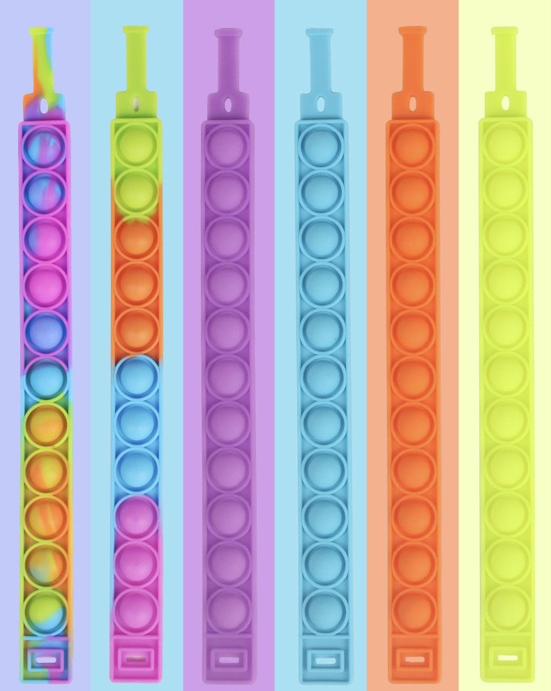Jumbo Push Pop Fidget Sensory -Bracelet